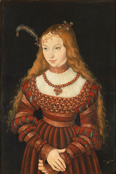 Sibylle of Cleves, Wife of John Frederick I Lucas Cranach